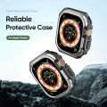 DUX DUCIS Tamo Series Hollow PC + TPU Watch Protective Case For Apple Watch Ultra 2 49mm / Ultra 49mm.