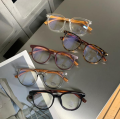 Anti Blue Light Student Women Glasses Retro Wooden Myopia Glasses Transparent Glasses Frame Flat Glasses Unisex.