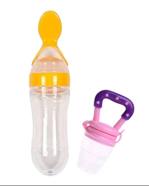 Baby%20Silicone%20Squeeze%20Spoon%20Feeder%20(90ML%20Bottle)%20with%20Fruit%20Pacifier%20for%20Baby,Unique%202pcs%20ar%20set,002%20-%20Image%203