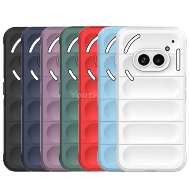 For Nothing Phone 2a Case Silicone Shockproof TPU Protect Phone Case Nothing Phone 2a Cover Nothing Phone 2 A Case Rubber Plain