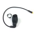 ICQURBT 1 Pcs Bike Power Pedal Assist Sensor & 1 Pcs E-Bike Finger Thumb Throttle FT-21X Ebike Accelerator. 