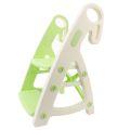Toddler Step Stool Triangular Structure 2 Levels Toddler Step Stool Stable Ergonomic Height Adjustable with Handle for Bathroom. 