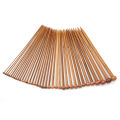 36 Pcs Knitting Needles DIY Carbonized Bamboo Single Point Wool Netting Needle.