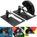 Angle Grinding Cutting Machine Base Wheel Guard Safety Protector Cover Made Of Metal Also Fits 775 Motor Angle Grinder Bracket Stand Holder Support Base For 125 Angle Grinder Power Tool Accessories. 