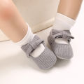 Spring and Autumn Style 0-1 Year Old Walking Soft Sole Knitted Baby Versatile Princess Shoes. 