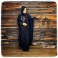 Best Stylish Dubai Cherry Fabric Abaya Borka for Muslim Women. 