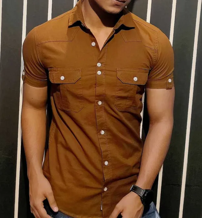 Premium%20Cotton%20Half%20Sleeve%20Casual%20Shirt%20For%20Men%20-%20Image%207