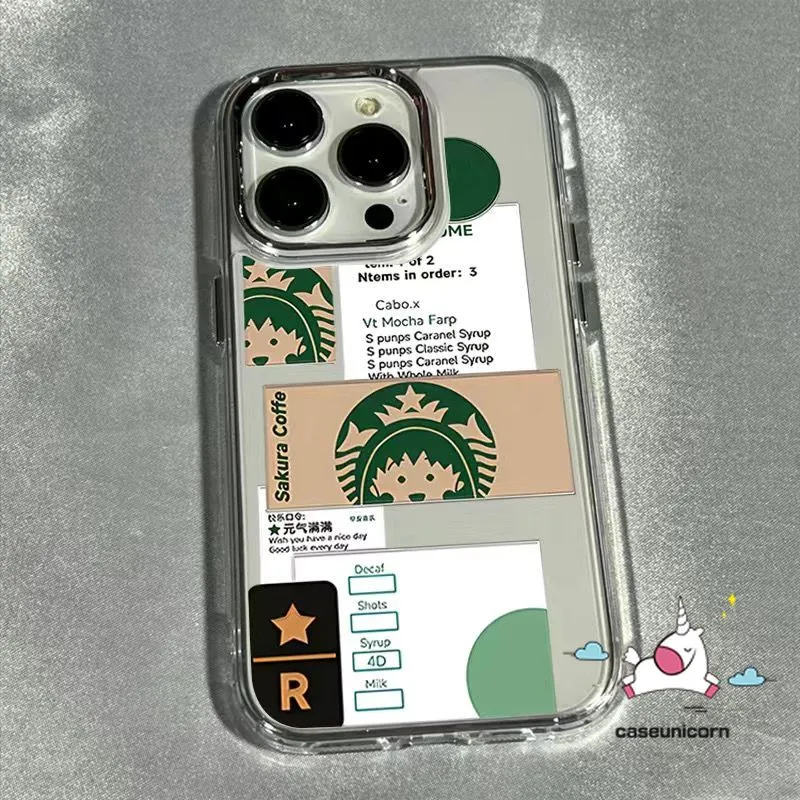 Starbucks Coffee Cartoon Cute Cherry Meatballs Case Compatible for IPhone  11 15 Pro Max 7Plus 14 15 13 12 Pro Max XS Max XR X 6S 15 Plus SE  2020