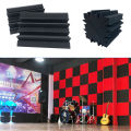 Mini Corner Bass Traps Studio Foam 12*12*24cm Panel Sound Absorbing Acoustic.