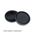 1 Pair Rear Lens Cap Cover Camera Front Body Cap for Nikon Sony Canon EOS M Lumix Pantex Fuji DSLR Cameras Lens Protector Cover. 