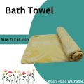 Bath Towel Easy Hand Washable - Premium Quality Cotton Fabric..