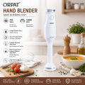 ORPAT Hand Blender- HHB-100E – 250 W – White. 