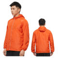 Women Men Summer Outdoor Jacket Running Camping Hiking Bike Sport Sun-Protect Ultralight Waterproof Luminous Rain Coat.