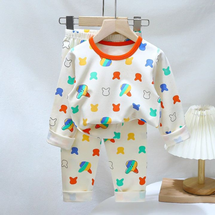 Baby%20Boy%20Girl%20Pajamas%20Autumn%20Long%20Sleeved%20Children's%20Clothing%20Sleepwear%20Teen%20Pajama%20Lycra%20Pyjamas%20Sets%20For%20Kids%202%204%206%208%2010%20Years%20-%20Image%202