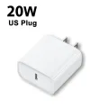 Power Adapter 20W USB-C Fast Charger For Apple iPhone 14 14 Pro Max 13 12 11 X XS XR 7 8 Plus with Type C to lightning cable. 