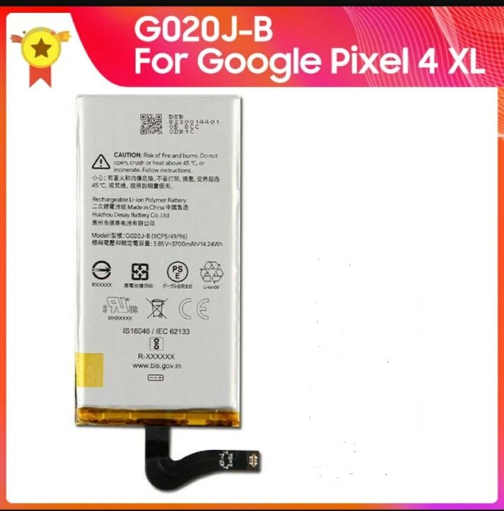 Google Pixel 4XL Battery Replacement Battery G020J-B For Google