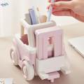 Pen Holder Creative Decoration Students with Small Drawer Storage Organizer. 