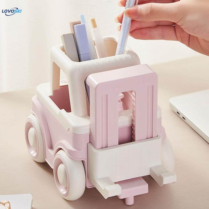 Pen%20Holder%20Creative%20Decoration%20Students%20with%20Small%20Drawer%20Storage%20Organizer%20-%20Image%203