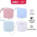 Deli 79650 Mini Tape Measure Portable 1.5 Meter Compact Measuring Tool for Home Office and Daily Use. 