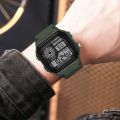 Men's Digital Watch SYNOKE 9619 Big Numbers Dial Large Face Waterproof LED Watches.