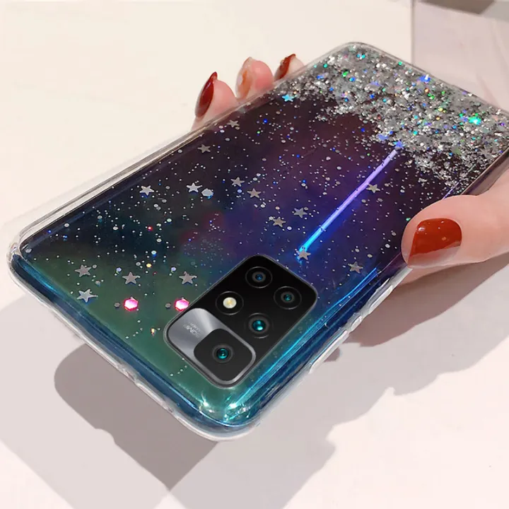 For%20Redmi%20Note%2011%204G%20Case%20Glitter%20Silicone%20Soft%20Cases%20Starry%20Sky%20String%20Glitter%20Transparent%20Space%20Stars%20Moon%20Redmi%20Note11%204G%20Back%20Cover%20-%20Image%204