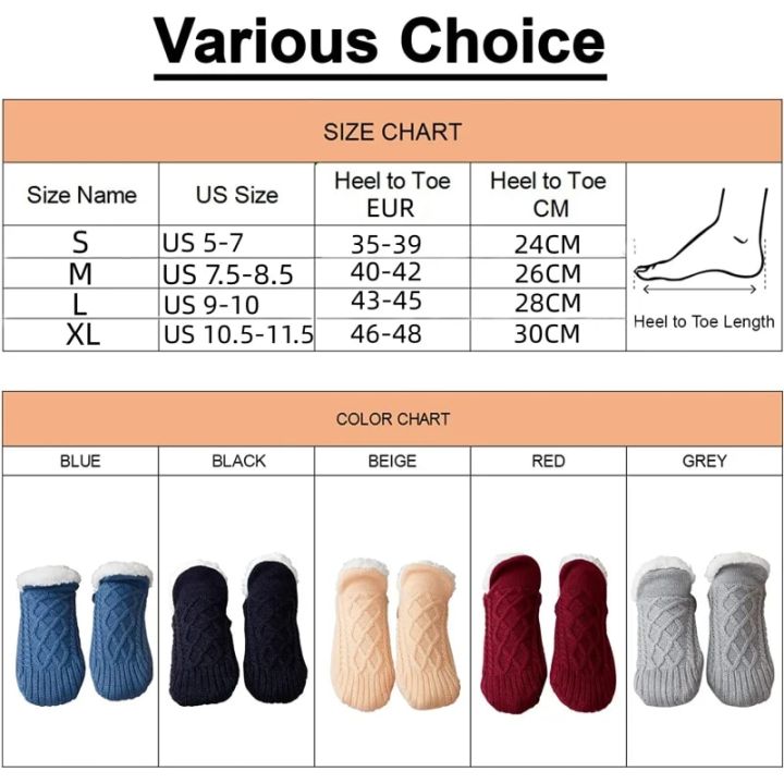 Women%20Knitted%20Slipper%20Socks%20Cozy%20Fuzzy%20Socks%20Non%20Slip%20Socks%20Winter%20Indoor%20Double%20Layer%20Bedroom%20Slipper%20Socks%20EU35-48%20US%205-11.5%20kunminghaoming%20-%20Image%206