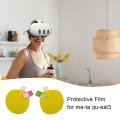 2 PCs VR Lens Protector Film Anti Fingerprint Anti Scratch HD Clear Film Lens Protector Compatible For Meta Quest3 Lens. 