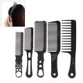 【Lejia】1Pc Professional Hair Comb Cutting Carbon Women Hair Styling Tool Flat Hair Hairdressing Salon. 