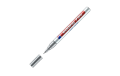 Zeyar Oil-Based Paint Markers, Expert of Rock Painting, Extra Fine Point Permanent Ink & Waterproof, Works on Rock, Wood, Glass, Metal, Ceramic and more (Silver).