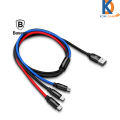 BASEUS THREE PRIMARY COLORS 3-IN-1 CABLE. 