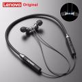 Lenovo Wireless Headsets He05 Magnetic Hanging Bluetooth 5.0 Call Noise Reduction - Bluetooth Headphone  - Bulotooth Headphone. 