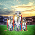 2024 the World Cup Soccer Ball 2024 Germany World Cup Trophy Resin Cup Model Souvenir. 