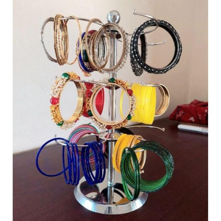 Rotating Bengal organizer Stainless steel Churir alna rack