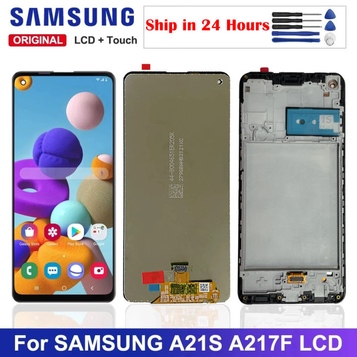 6.5''%20LCD%20Display%20For%20Samsung%20Galaxy%20A21s%20A217%20A217F/DS%20LCD%20Display%20Touch%20Screen%20Digitizer%20Assembly%20With%20Frame%20Assembly%20-%20Image%202