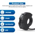 MoStar Universal QC3.0 Motorcycle USB Charger 48W USB-C Power Adapter Waterproof Handlebar Mounting Bracket Camera Phone Charger. 