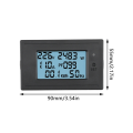 Intelligent AC Digital Display Meter Electricity Meter for Measuring AC 100A 22000W Current and Voltage with Transformer. 