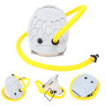 Portable Foot Air Pump Compact Plastic for Fishing Inflatable Boat Rubber Dinghy Kayak. 