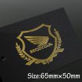 Honda Motorcycle Helmet Sticker Metal Emblem.