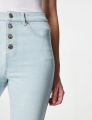 High-Waisted Skinny Jeans for Women - Stretch Denim, Sizes 24-36, Original Export Quality. 