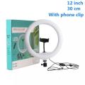 12 Inch Selfie Ring Light Led Selfie Ring Light Youtube Video Live Makeup Lamp Photo Studio Light - Ring Light. 