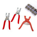 Sets Snap Fasteners Kit Tool, Metal Snap Buttons Rings with Fastener Pliers Press Tool Kit for Clothing Sewing  GAOHANG. 