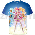 3D Anime Lolirock T-shirt Teenager Girl Men Clothing LoliRockstar Streetwear Tops Tee Oversized Tshirt Children Graphic T Shirts. 