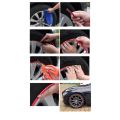 SL 8M Car Wheel Rim Protector Decor Strip Rubber Tire Guard Line Rimblades Car Styling Moulding Trim Wheel Decoration Accessories.