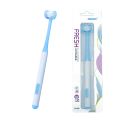3 Sided Autism Toothbrush Three Bristles for Special Needs Adult Soft Bristles Soft and Gentle for Complete Tooth and Gum Care (.