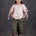 Western Design Tops and Pants for Girl Baby. 