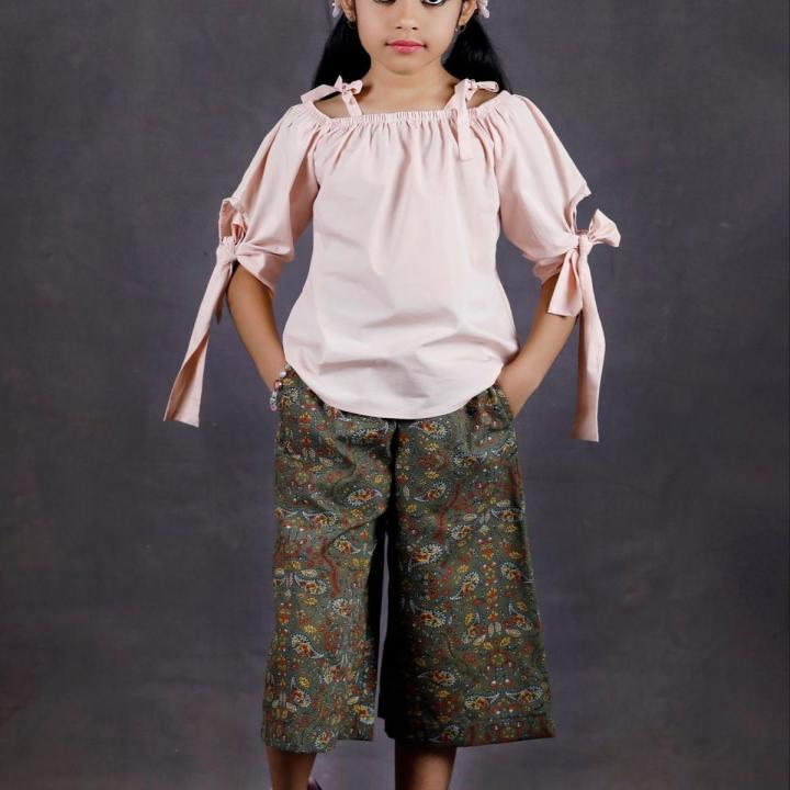 Western Design Tops and Pants for Girl Baby