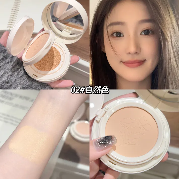Gege%20bear%20Nude%20Transparent%20Double%20Cushion%20Powder%202-in-1%20Long-Lasting%20Makeup%20Natural%20Cream%20Skin%20Oil%20Control%20Woman%20-%20Image%207