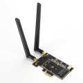 M.2 NGFF to PCI-E 1X Desktop WLAN Adapter Wireless WiFi Card for 8265 7265 HS.