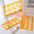 Circle Template Plastic Circle and Oval Templates Measuring Templates For Building Formwork Drawings. 