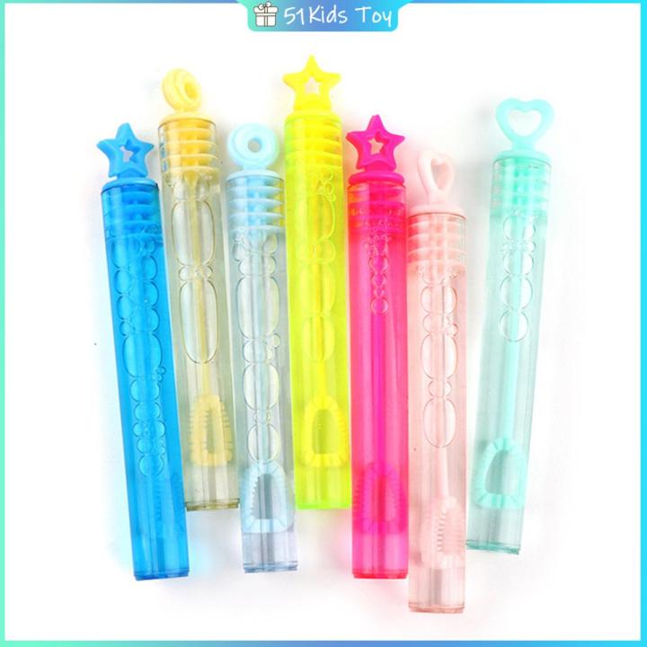 51Kids Bubble Wand 10cm Small Kids Bubble Blower For Bubble Blaster Party Favors Summer Toy For Outdoor Indoor Activity